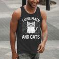 Math And Cats Apparel For Teachers Students Cat Lovers Men Tank Top, funny gift Math And Cats Apparel For Teachers Students Cat Lovers Men Tank Top, funny gift
