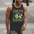 Math Solves Most Of My Problems Science Math Science Teacher Men Tank Top, Science Teacher Tank Tops, funny gift Math Solves Most Of My Problems Science Math Science Teacher Men Tank Top, Science Teacher Tank Tops, funny gift