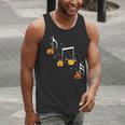 Music Note Pumpkin Fall Music Teacher Halloween Costume Men Tank Top, funny gift