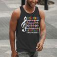 Music Teacher Kid National Hispanic Heritage Month Men Tank Top, funny gift