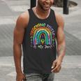 Musical Teacher Teaching Music Is My Jam Rainbow Tie Dye Men Tank Top, funny gift Musical Teacher Teaching Music Is My Jam Rainbow Tie Dye Men Tank Top, funny gift