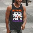 Nothing Scares Me I'm A Pre-K Teacher Halloween Ghosts Men Tank Top, funny gift