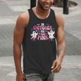 In October We Wear Pink Ballet Ghost Teacher Breast Cancer Men Tank Top, funny gift