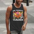 One Thankful Teacher Turkey Thanksgiving Teaching Men Tank Top, funny gift One Thankful Teacher Turkey Thanksgiving Teaching Men Tank Top, funny gift