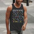 Outer Space Alphabet Kindergarten Teachers 1st Day Of School Men Tank Top, funny gift Outer Space Alphabet Kindergarten Teachers 1st Day Of School Men Tank Top, funny gift