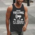 PE Teacher Art For Men Women Gym Teacher Physical Education Men Tank Top, Pe Teacher Tank Tops, funny gift