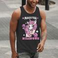 Pink Unicorn Spanish Teacher Regalos Para Bilingue Teacher Men Tank Top, funny gift Pink Unicorn Spanish Teacher Regalos Para Bilingue Teacher Men Tank Top, funny gift