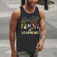 Play Is Learning Design T Designs For Teachers Preschool Men Tank Top, funny gift