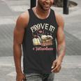 Prove It Reading Teacher Text Evidence Book Lover Student Men Tank Top, funny gift
