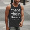 There Their They'Re English Grammar Teacher Humor Men Tank Top, English Teacher Tank Tops, funny gift There Their They'Re English Grammar Teacher Humor Men Tank Top, English Teacher Tank Tops, funny gift