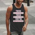 There Their They'Re Teacher English Grammar Police Men Tank Top, English Teacher Tank Tops, funny gift There Their They'Re Teacher English Grammar Police Men Tank Top, English Teacher Tank Tops, funny gift