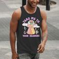 Take Me To Your Readers Alien Teacher Halloween Literacy Men Tank Top, funny gift