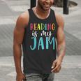 Reading Is My Jam Back To School Teacher Men Tank Top, funny gift Reading Is My Jam Back To School Teacher Men Tank Top, funny gift