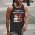 Reading Is My Super Power Superhero Best English Teacher Men Tank Top, Super Teacher Tank Tops, English Teacher Tank Tops, funny gift