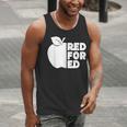 Red For Ed Teacher Support Public Education For Men Women Kids Men Tank Top, funny gift Red For Ed Teacher Support Public Education For Men Women Kids Men Tank Top, funny gift
