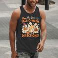 Retro Are You Fall O Ween Directions Ghost Teacher Spooky Men Tank Top, funny gift Retro Are You Fall O Ween Directions Ghost Teacher Spooky Men Tank Top, funny gift