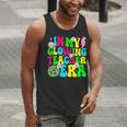 Retro Groovy In My Glowing Teacher Era Happy Teacher's Day Men Tank Top, Groovy Teacher Tank Tops, funny gift
