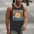 Retro Teacher Daisy Colorful Elementary School Teacher Men Tank Top, funny gift Retro Teacher Daisy Colorful Elementary School Teacher Men Tank Top, funny gift