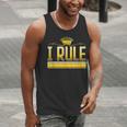 I Rule Math Ruler Mathematics Pun Math Teacher Men Women Girls Kids Men Tank Top, funny gift