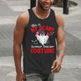 This Is My Scary Science Teacher Costume Ghost Halloween Men Tank Top, Science Teacher Tank Tops, funny gift