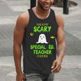 Scary Special Education Ed Teacher Costume Halloween Easy Men Tank Top, funny gift Scary Special Education Ed Teacher Costume Halloween Easy Men Tank Top, funny gift