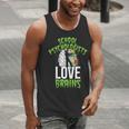 School Psychologists Love Brains Halloween Teacher Counselor Men Tank Top, funny gift School Psychologists Love Brains Halloween Teacher Counselor Men Tank Top, funny gift