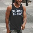Second Grade Floral Blue Back To School 2nd Grade Teacher Men Tank Top, 2nd Grade Teacher Tank Tops, funny gift Second Grade Floral Blue Back To School 2nd Grade Teacher Men Tank Top, 2nd Grade Teacher Tank Tops, funny gift