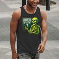 Solve The Problem Skeleton Teacher Halloween Math Six Seven Men Tank Top, funny gift