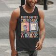 Special Education First Coffee Then Data Retro SPED Teacher Men Tank Top, funny gift Special Education First Coffee Then Data Retro SPED Teacher Men Tank Top, funny gift