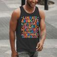 Sped Caffeinate Advocate Laminate Educate Teacher Men Women Kids Men Tank Top, funny gift