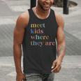 SPED Teacher SLP Meet Kids Where They Are Special Education Men Tank Top, funny gift SPED Teacher SLP Meet Kids Where They Are Special Education Men Tank Top, funny gift
