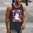 Spooky Teacher Halloween Cute Halloween Teacher Ghost Men Tank Top, funny gift