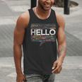 Start With Hello Different World Language Learning Teacher Men Tank Top, funny gift Start With Hello Different World Language Learning Teacher Men Tank Top, funny gift