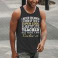 Substitute Teacher T Shirt School Tee Men Tank Top, funny gift Substitute Teacher T Shirt School Tee Men Tank Top, funny gift