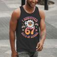 I Survived 67 Days Of School Groovy Retro Teachers Girls Men Tank Top, funny gift