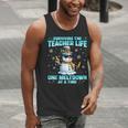 Surviving The Teacher Life Pjs Pajamas Christmas Xmas Teache Men Tank Top, funny gift