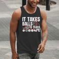 It Takes Balls To Teach Pe Teacher Chaos Coordinator US Flag Men Tank Top, Pe Teacher Tank Tops, funny gift It Takes Balls To Teach Pe Teacher Chaos Coordinator US Flag Men Tank Top, Pe Teacher Tank Tops, funny gift