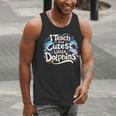 I Teach The Cutest Little Dolphins Cute Animal Teacher Men Tank Top, funny gift I Teach The Cutest Little Dolphins Cute Animal Teacher Men Tank Top, funny gift