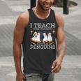 I Teach The Cutest Little Penguins Cute School Teacher Tee Men Tank Top, funny gift