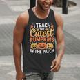 I Teach The Cutest Pumpkins Tshirt Halloween Teacher Men Tank Top, funny gift
