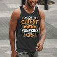 I Teach The Cutest Pumpkins In The Patch Halloween Teacher Men Tank Top, funny gift I Teach The Cutest Pumpkins In The Patch Halloween Teacher Men Tank Top, funny gift