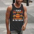 I Teach The Cutest Pumpkins In The Patch Halloween Teacher Men Tank Top, funny gift I Teach The Cutest Pumpkins In The Patch Halloween Teacher Men Tank Top, funny gift