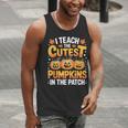 I Teach The Cutest Pumpkins Shirt Teachers Halloween Men Tank Top, funny gift I Teach The Cutest Pumpkins Shirt Teachers Halloween Men Tank Top, funny gift