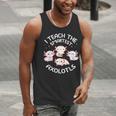 I Teach The Smartest Axolotls Cute Teacher Axolotl Men Tank Top, funny gift I Teach The Smartest Axolotls Cute Teacher Axolotl Men Tank Top, funny gift