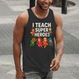 I Teach Super Heroes Teacher Men Tank Top, Super Teacher Tank Tops, funny gift I Teach Super Heroes Teacher Men Tank Top, Super Teacher Tank Tops, funny gift
