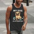 Teacher My Dog Ate My Lesson Plans School Staff Men Tank Top, funny gift Teacher My Dog Ate My Lesson Plans School Staff Men Tank Top, funny gift