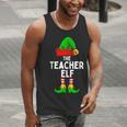 Teacher Elf Matching Family Christmas Women Men Men Tank Top, funny gift