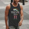 The Teacher Elf Shirt Matching Family Christmas Elf Men Women Kids Men Tank Top, funny gift
