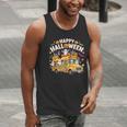 Teacher Halloween School Bus Driver Cute Ghost Witch Party Men Tank Top, funny gift