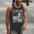 Teacher Halloween Shirt I'Ll Just Wait Until It's Quiet Men Tank Top, funny gift Teacher Halloween Shirt I'Ll Just Wait Until It's Quiet Men Tank Top, funny gift
